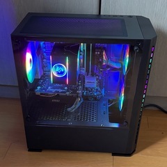 RGBゲーミングPC パソコンの画像