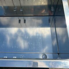 ショーケース シンク W2400×D900×H850 業務用 厨房 A0375 ショーケース シンク W2400×D900×H850 業務用 厨房 厨房機器 店舗 店舗用品