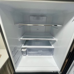 2019年製AQUA冷蔵庫ブラックの画像