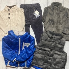 ブランド多数！子供服まとめ売り90.95cm10点セット 秋冬服 の画像