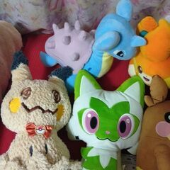 ポケモンキャラクター　大ぬいぐるみなど10点　1個200円の画像