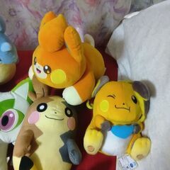 ポケモンキャラクター　大ぬいぐるみなど10点　1個200円の画像