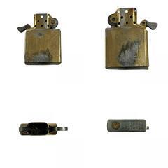 170590 現状品 ZIPPO ジッポ オイルライター ゴールドイーグル 鷹 真鍮 [1000023021265]の画像