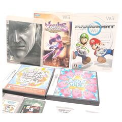 【レトロゲームまとめ売り】SFC・GB・Wii・PS3等 ソフト12本セットの画像