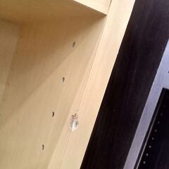 リユースのサカイ栃木店★ジモティ割あり★  本棚 ベージュ W90×D30×H174.5 クリーニング済み TC10661の画像