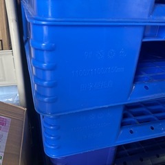 プラスチックパレット　五枚　中古の画像