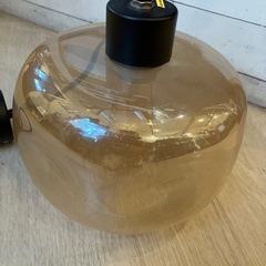 ニトリ NITORI ペンダントライト VITRO ガラス シーリングライト レトロ アンティーク ヴィンテージ 家具 好きに の画像