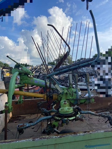 スター ジャイロテッダ MGH2512 トラクター 取付 2連 牧草 集草 反転