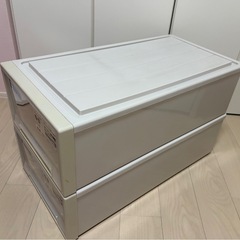 衣装ケース　2個セット　押入収納の画像