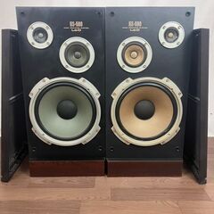 Lo-D HS-580　3Way　日立製作所　ペア　スピーカー　 最大出力60W　音出し確認OK　昭和レトロの画像