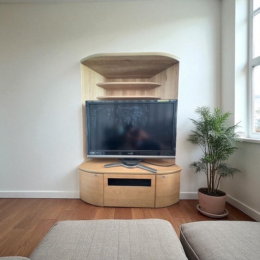 ハイタイプコーナーテレビ台