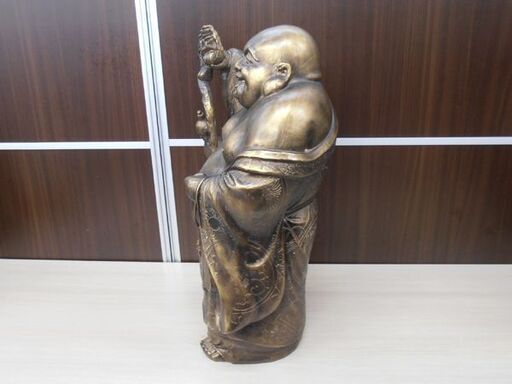 縁起物 布袋像 七福神 笑門来福 商売繁盛 置物 高さ約57㎝