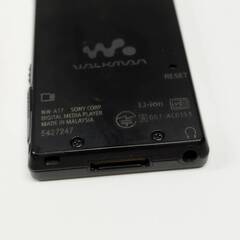 SONY ウォークマン NW-A17/64GB/ブラックの画像