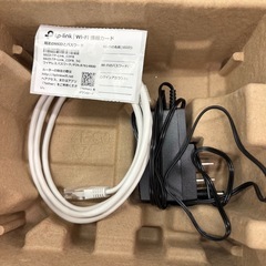 【tp-link】【WiFiルーター  AX3000】★ クリーニング済/6ヶ月保証付き 【管理番号11209】桒の画像