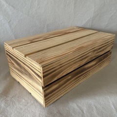 【DIY】木箱 蓋付き の画像