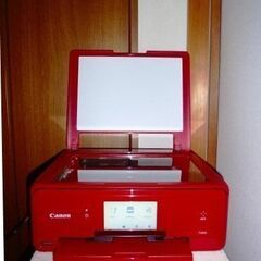 キャノンプリンター TS8030 レッド №24　(印刷履歴少・美品）の画像