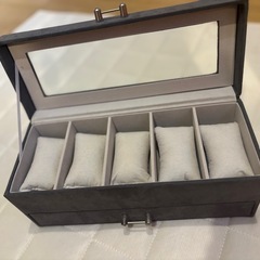 ニトリ　腕時計ケース　の画像