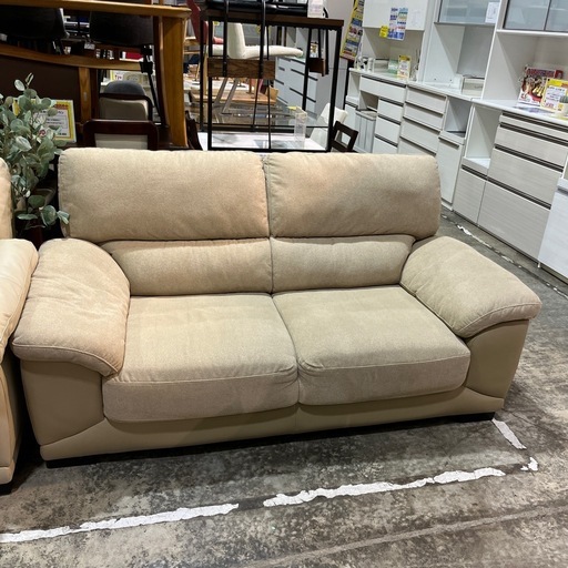 ニトリ　2Pソファ　ベージュ