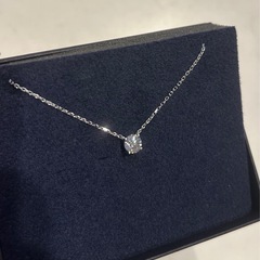新品！一粒ダイヤネックレスの画像