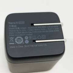 【未使用に近い】ANKER Nano Ⅱ 65W/A2663/USB-C充電器の画像