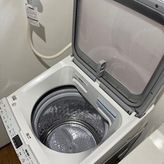 ✨ シャープ 洗濯機 美品 2022年購入 ES-PX8E-W SHARP ✨の画像