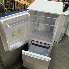 ロ 2509-234 シャープ ノンフロン冷凍冷蔵庫 SJ-14E 1-KB 2014年製 動作確認済み 容量137L 中古の画像
