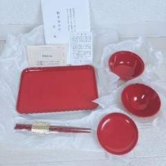 【新品】お食い初め　食器セットの画像