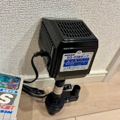 ニッソー　上部フィルター用交換ポンプ　SQ03 新品の画像
