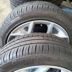 ピレリランフラットタイヤ PIRELLI CINTURATO P7 225/45R18 BMW X1 VL18純正アルミホイールの画像