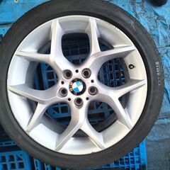 ピレリランフラットタイヤ PIRELLI CINTURATO P7 225/45R18 BMW X1 VL18純正アルミホイールの画像