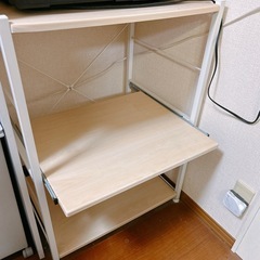 レンジ台　キッチンラック　炊飯器台の画像