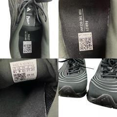 186000 現状品 adidas アディダス PARLEY FOR THE OCEAN スニーカー　27.5cm　UK9　 PWI001001  27.5 ブラック [1000025332468]の画像