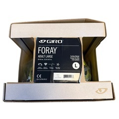 【新品未開封】GIRO FORAY YELLOW LARGE ヘルメットの画像