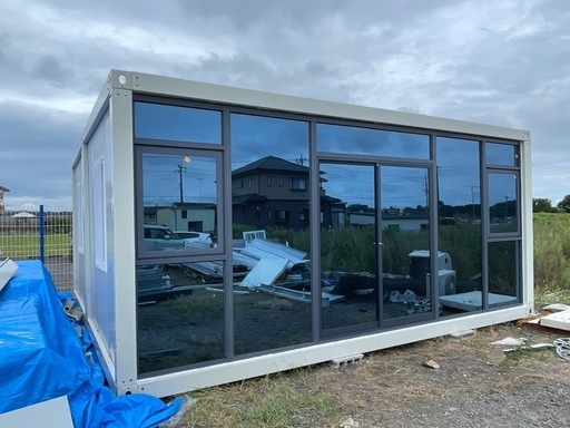 新品の組立式コンテナハウス；プレハブ;倉庫