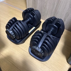 ベンチ付き可変ダンベルの画像