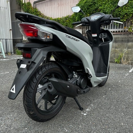 ホンダDio110 JK03 グレー現行型低走行即納動画あり大阪