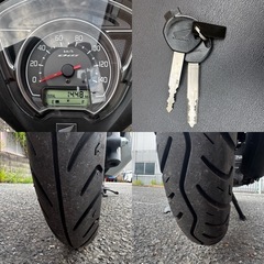 ホンダ　Dio110 JK03 グレー　現行型　低走行　即納　動画あり　大阪の画像