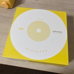 レコード風スピーカーの画像