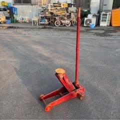 マサダ製作所　油圧式　ガレージジャッキ　2.0t　SJ-20S-3　揚程360㎜　タイヤ交換　稼働確認済　中古品　③の画像