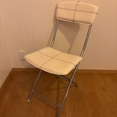 ニトリ　折りたたみチェアの画像