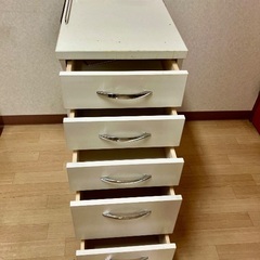 【幅35cmタイプ】メディカルワゴン  デンタル クリニック 病院 開業 人気 ワゴン 作業台 日本製 ネイルサロン　メディカル ワゴン カート キャビネットの画像