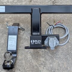 プリウス　50後期PHVにて使用  ヒッチメンバーセット　SUNTREX(サントレックス) 　TUGMASTER(タグマスター)　STD(スタンダード)　Cクラスの画像