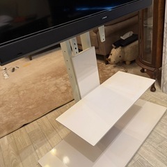 テレビ台　テレビスタンド　白　の画像