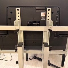 テレビ台　テレビスタンド　白　の画像