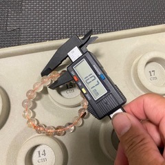 ルチルクォーツブレスレットの画像