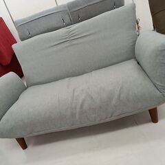 リユースのサカイ栃木店★ジモティ割あり★  ソファー グレー W137×D74×H65 クリーニング済み TC10671の画像