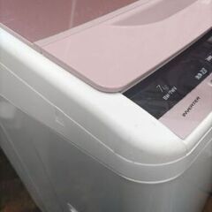 札幌市近郊の方限定！送料無料！日立 洗濯機 ビートウォッシュ 7Kg BW-7WVの画像