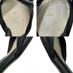 186000 現状品 MARC JACOBS マークジェイコブス パンプス  ミュール 23cm 23 ブラック レディース [1000023062268]の画像