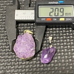 アメジストペンダントトップの画像