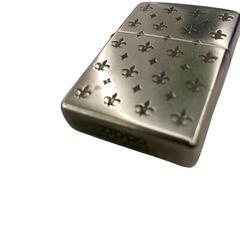 170590 現状品 ZIPPO ジッポ ZIPPO ユリの紋章 シルバー 2004年製 ソリッド [1000027777359]の画像